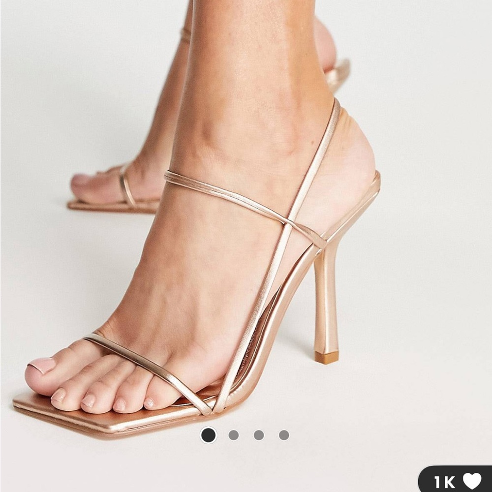 Rose Gold Heels🎈🎈 *MOVING SALE* make an offer